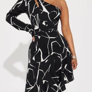Black & White Dress